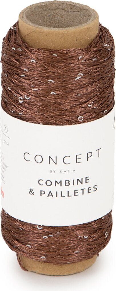 Katia Combine & Paillettes 53 - Brown