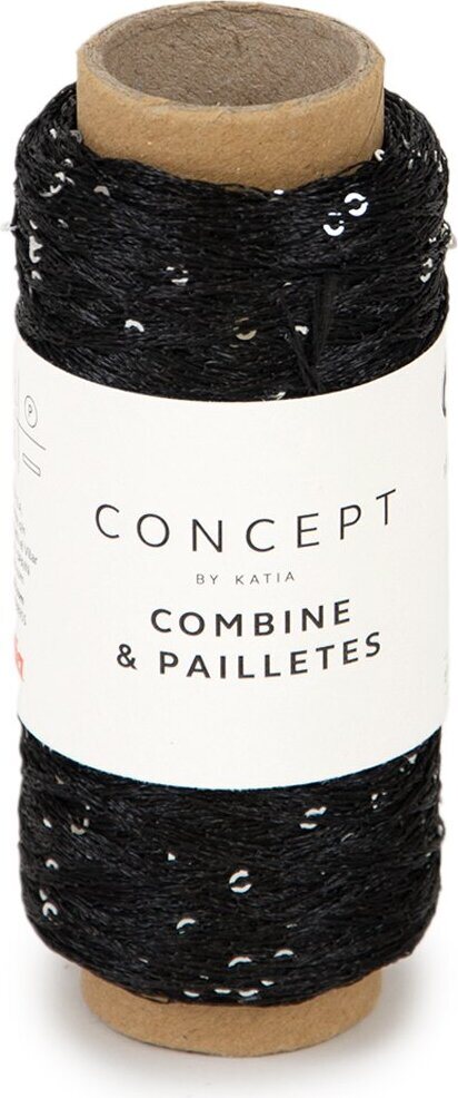 Katia Combine & Paillettes 54 - Black