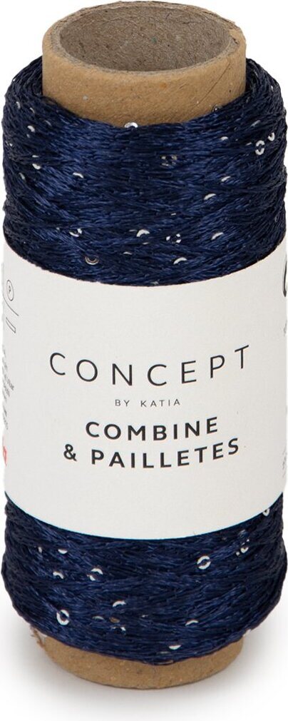 Katia Combine & Paillettes 62 - Night blue