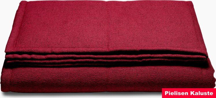 Lennol CARO päiväpeite Tummanpunainen