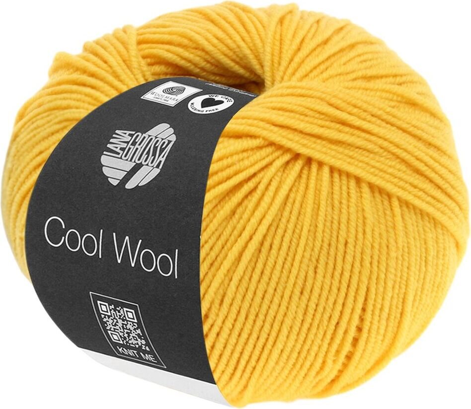Lana Grossa Cool Wool Uni 419 Gelb