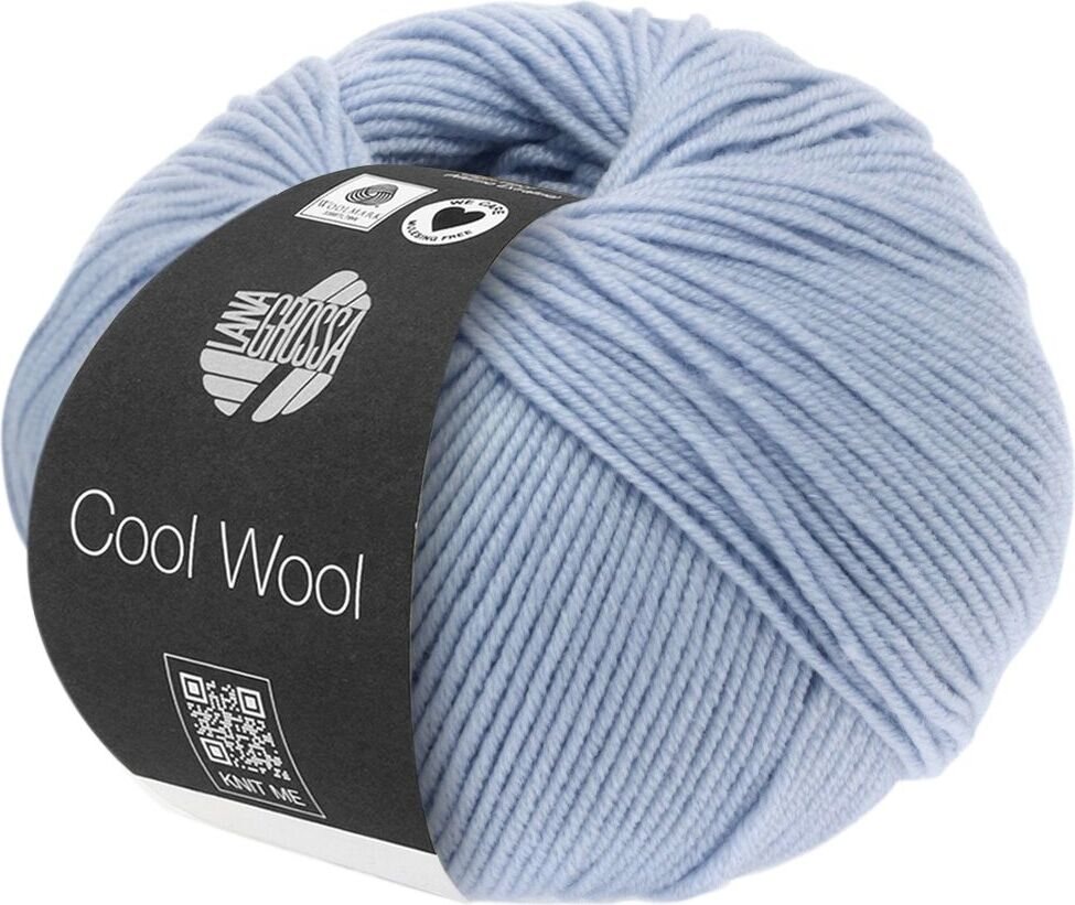 Lana Grossa Cool Wool Uni 430 Hellblau