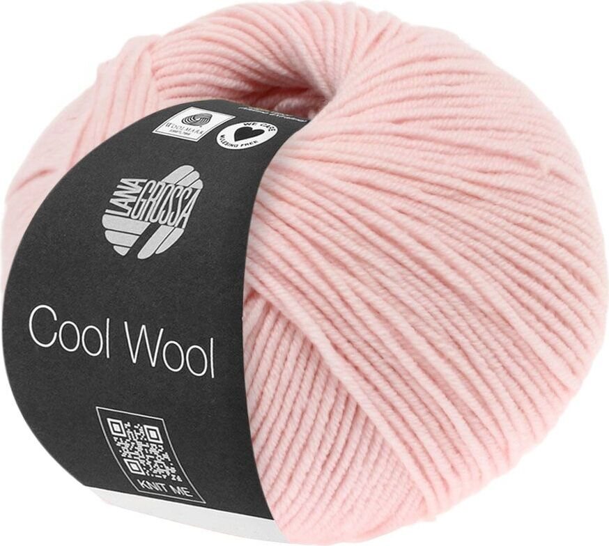 Lana Grossa Cool Wool Uni 477 Zartrosa