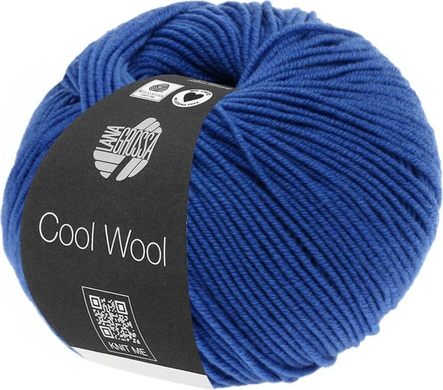 Lana Grossa Cool Wool Uni 555 Kobaltblau