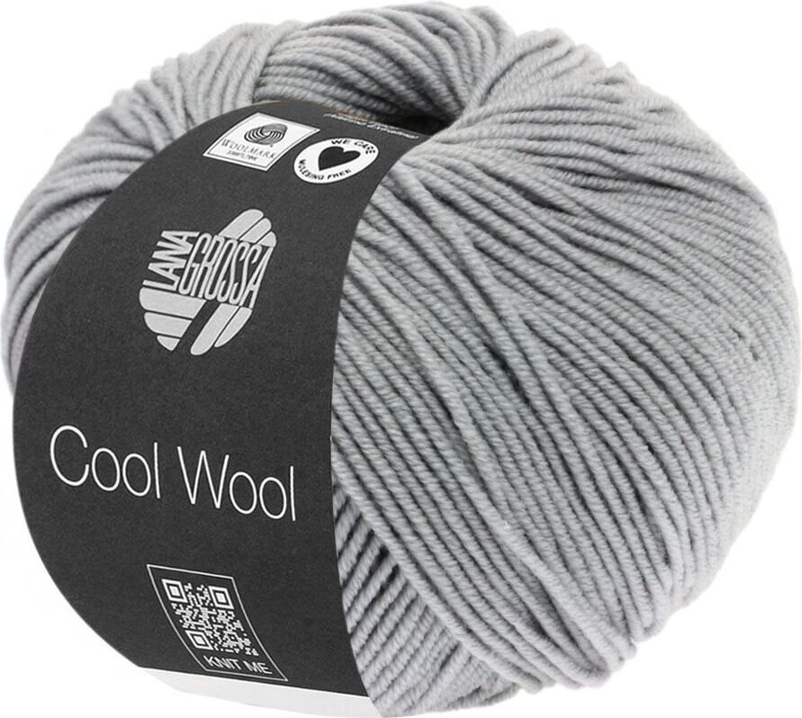 Lana Grossa Cool Wool Uni 589 Steingrau