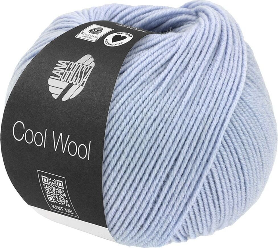 Lana Grossa Cool Wool Uni 2119 Zartblau