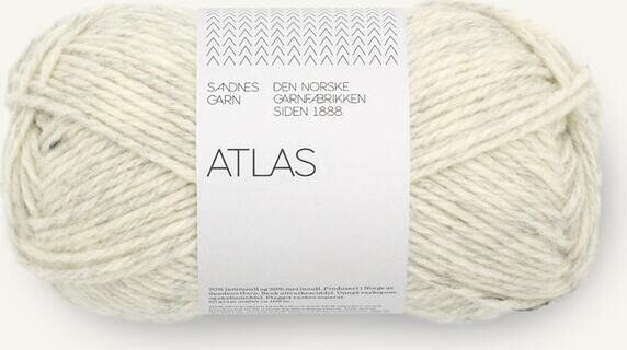 Sandnes Garn Atlas 1021 Lys gråmelert