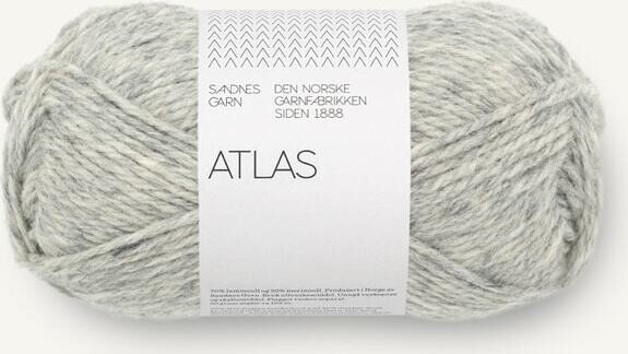 Sandnes Garn Atlas 1042 Gråmelert