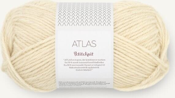 Sandnes Garn PetiteKnit Atlas 1016 Milk Melange