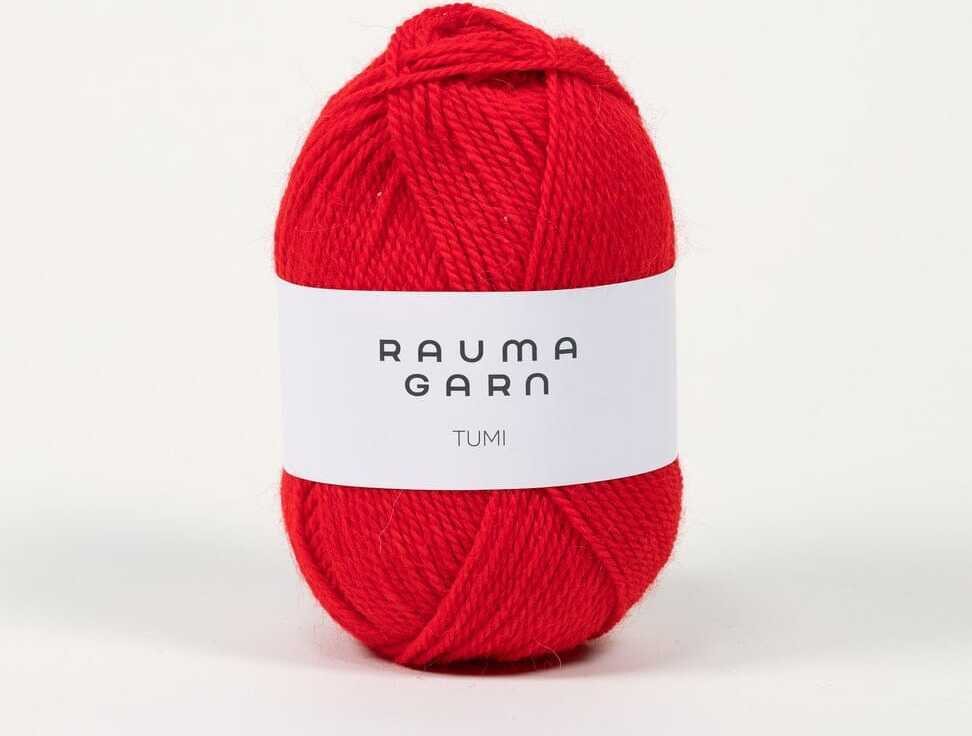 Rauma Garn Tumi I017 Rød