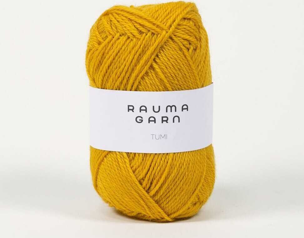 Rauma Garn Tumi 0052 Mørk gul