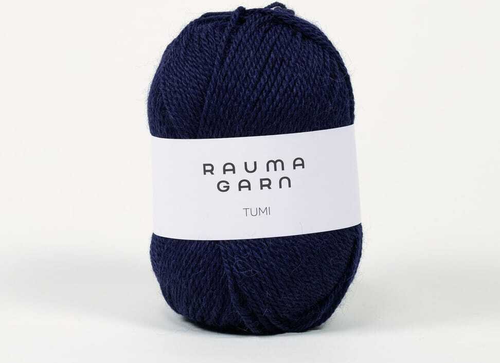 Rauma Garn Tumi 6416 Marineblå
