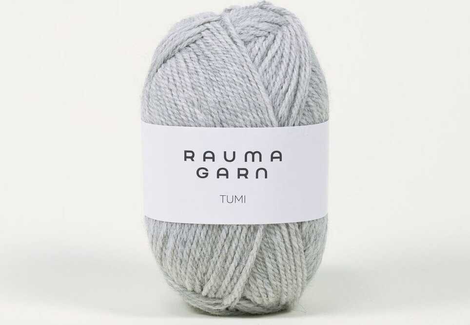 Rauma Garn Tumi SFN38 Lys grå melert