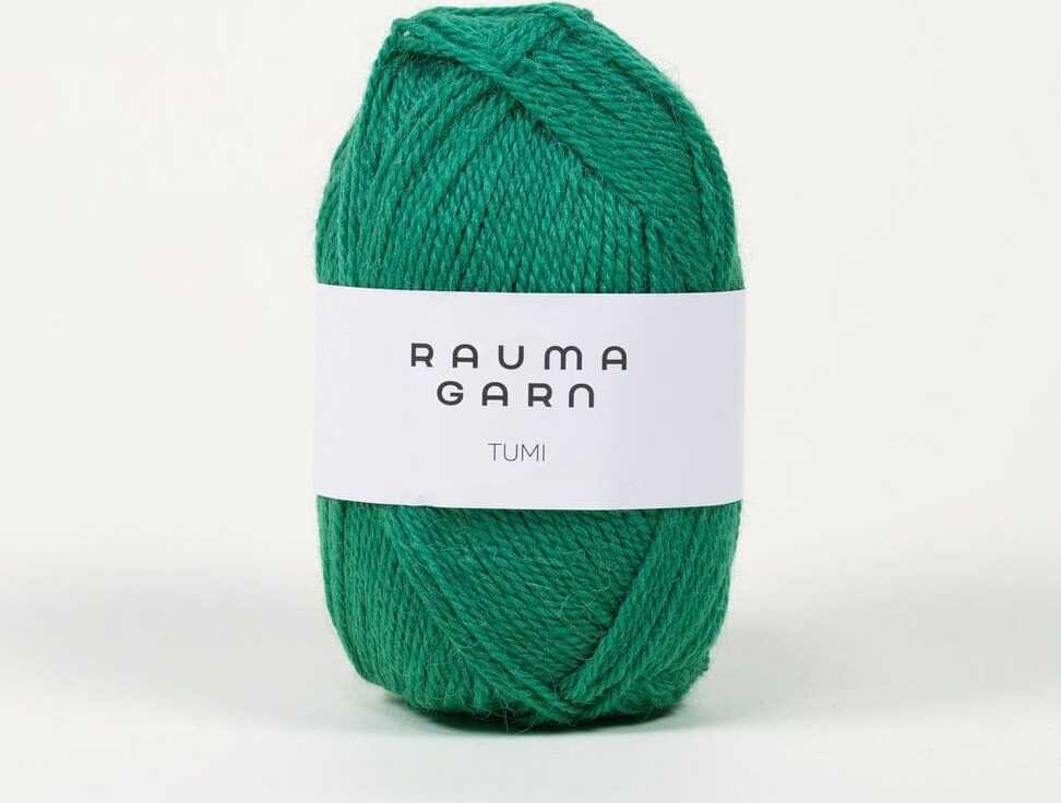 Rauma Garn Tumi 0501 Dempet grønn