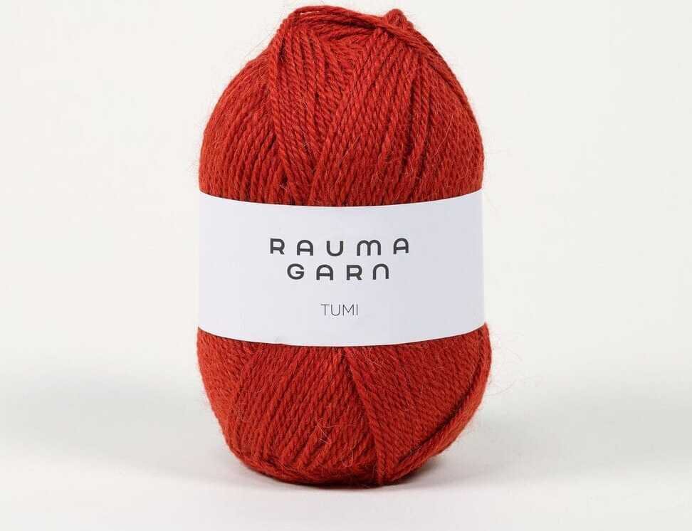 Rauma Garn Tumi 0178 Rustrød