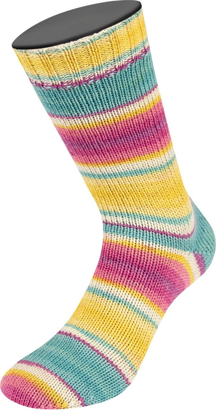 Lana Grossa Landlust Die Sockenwolle 4-ply 113 Bunte Streifen