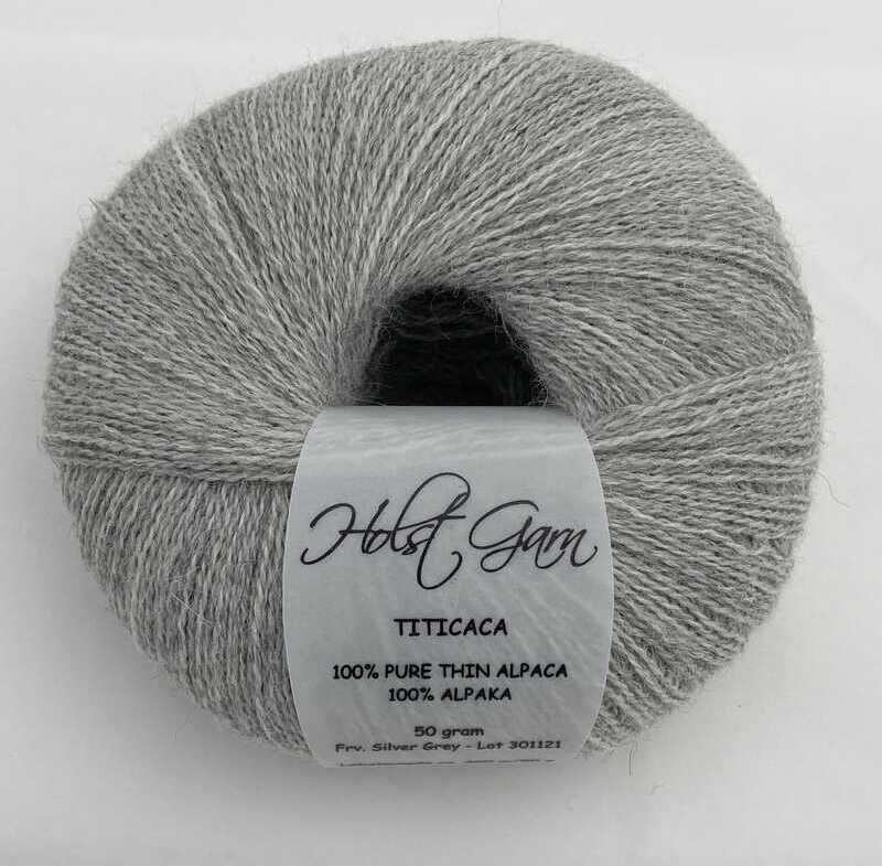 Holst Garn Titicaca 02 Silver Grey