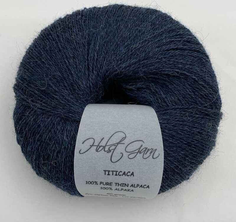 Holst Garn Titicaca 19 Carbon Blue