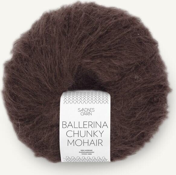 Sandnes Garn Ballerina Chunky Mohair 3591 Chocolate Plum