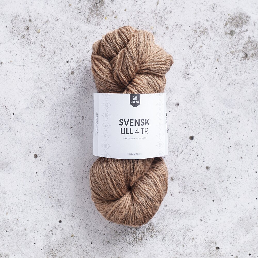 Järbo Garn Svensk Ull 4-säikeinen 59106 Rhubarb Lemonade