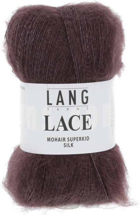 Lang Yarns Lace 80 eggplant