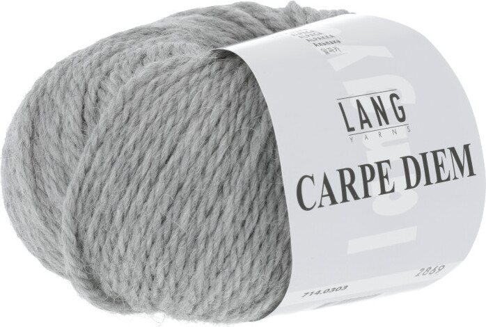 Lang Yarns Carpe Diem 303 light grey mélange