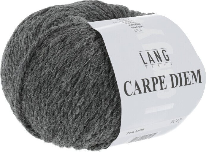Lang Yarns Carpe Diem 305 dark grey mélange
