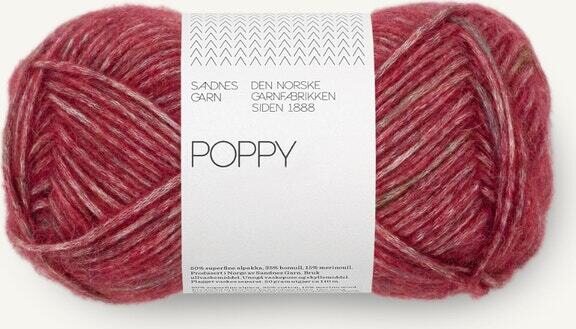 Sandnes Garn Poppy 4510 Cranberru Crush