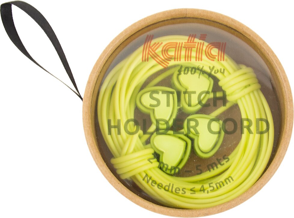 Katia Silmukkakaapeli 5m, stoppareilla 2mm