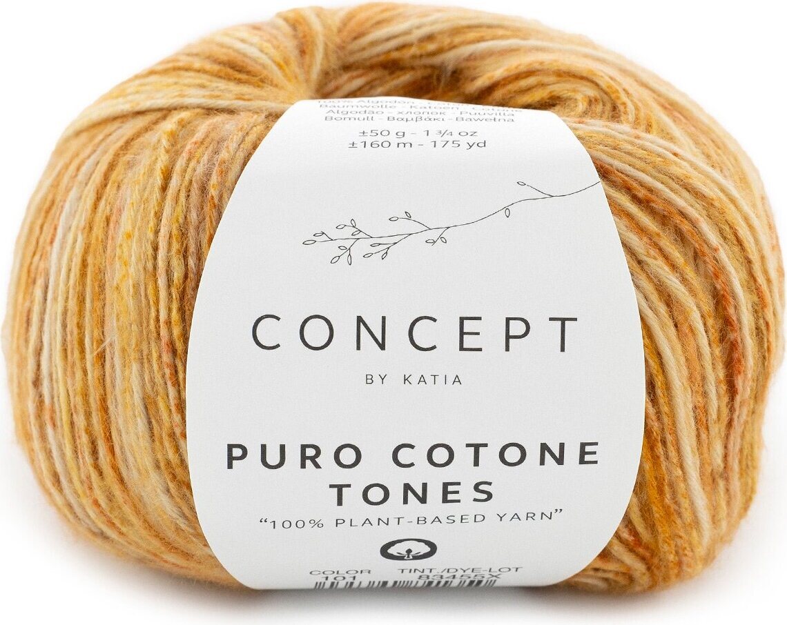 Katia Puro Cotone Tones 101 - Rust