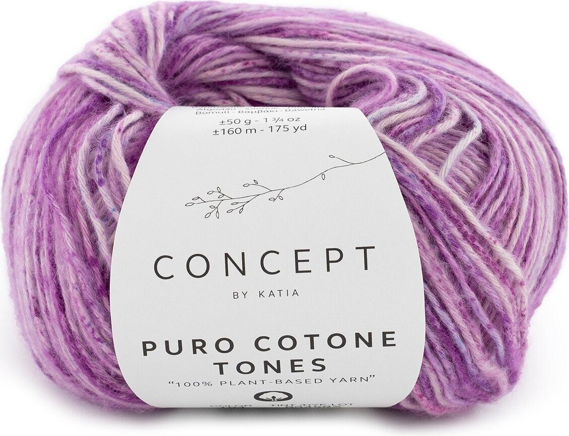 Katia Puro Cotone Tones 104 - Lilac