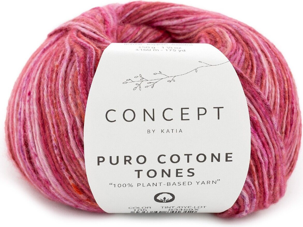 Katia Puro Cotone Tones 105 - Fuchsia