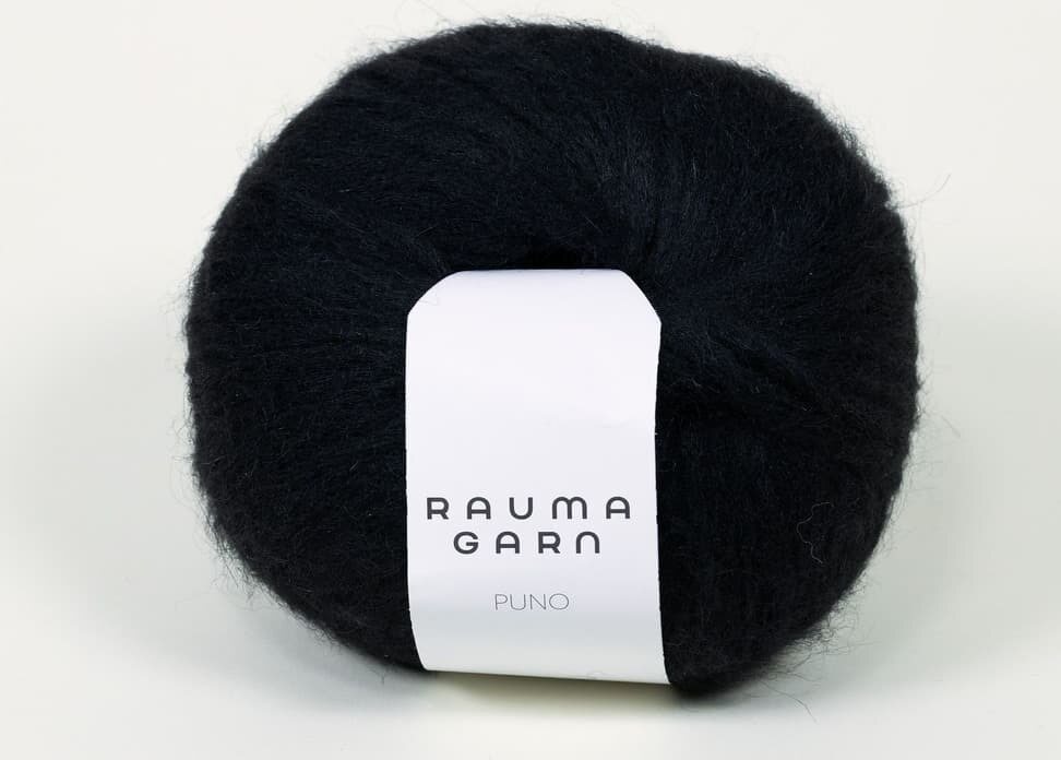 Rauma Garn Puno 2325 Svart