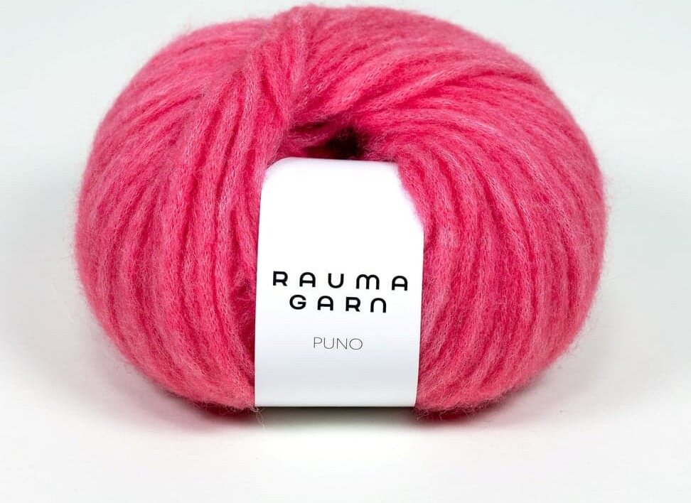 Rauma Garn Puno 1366 Flamingorosa