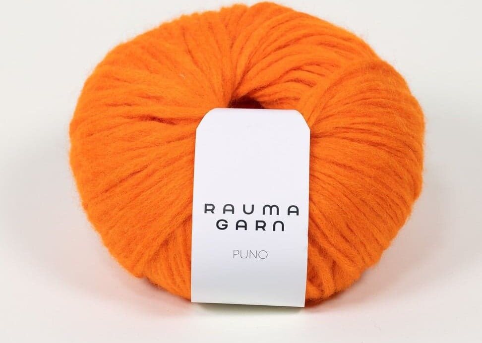 Rauma Garn Puno 1358 Oransje