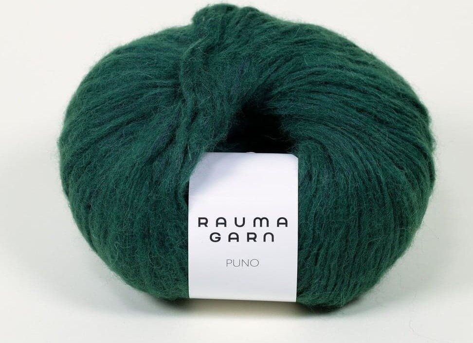 Rauma Garn Puno 6742 Mørk grønn
