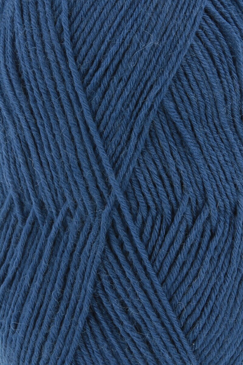 Lang Yarns Super Soxx 6-ply 10 musteensininen