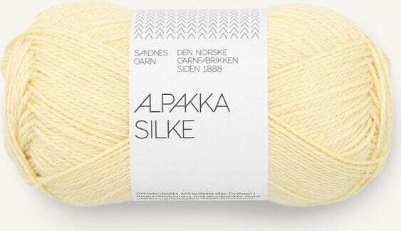 Sandnes Garn Alpakka Silke 2112 Soft Sunligth