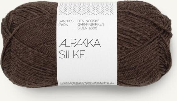Sandnes Garn Alpakka Silke 3591 Chocolate Plum