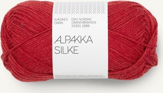 Sandnes Garn Alpakka Silke 4135 Heritage Red