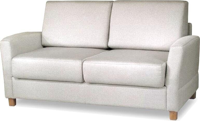 Huonekalukeidas-mallisto Lepo 2 istuttava vuodesohva Loop-kankaalla Natur