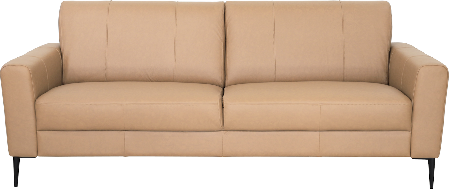 Huonekalukeidas-mallisto Hovi Natural Fine kokonahka Natural Fine Khaki 0222