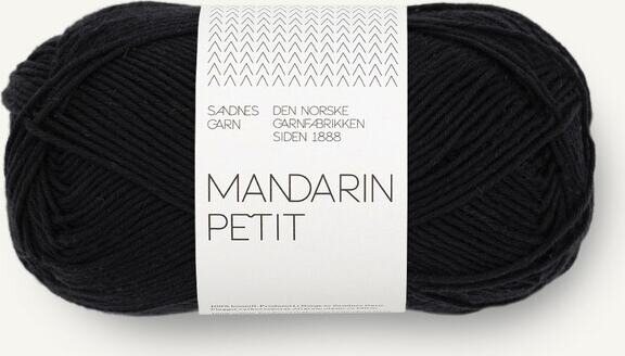 Sandnes Garn Mandarin Petit 1099 Black