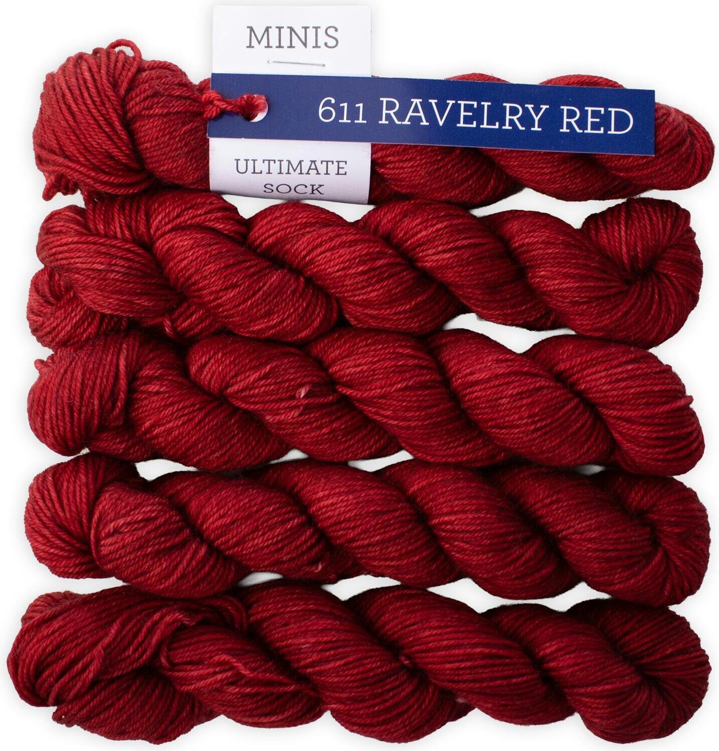 Malabrigo Ultimate Sock Minis Ravelry Red