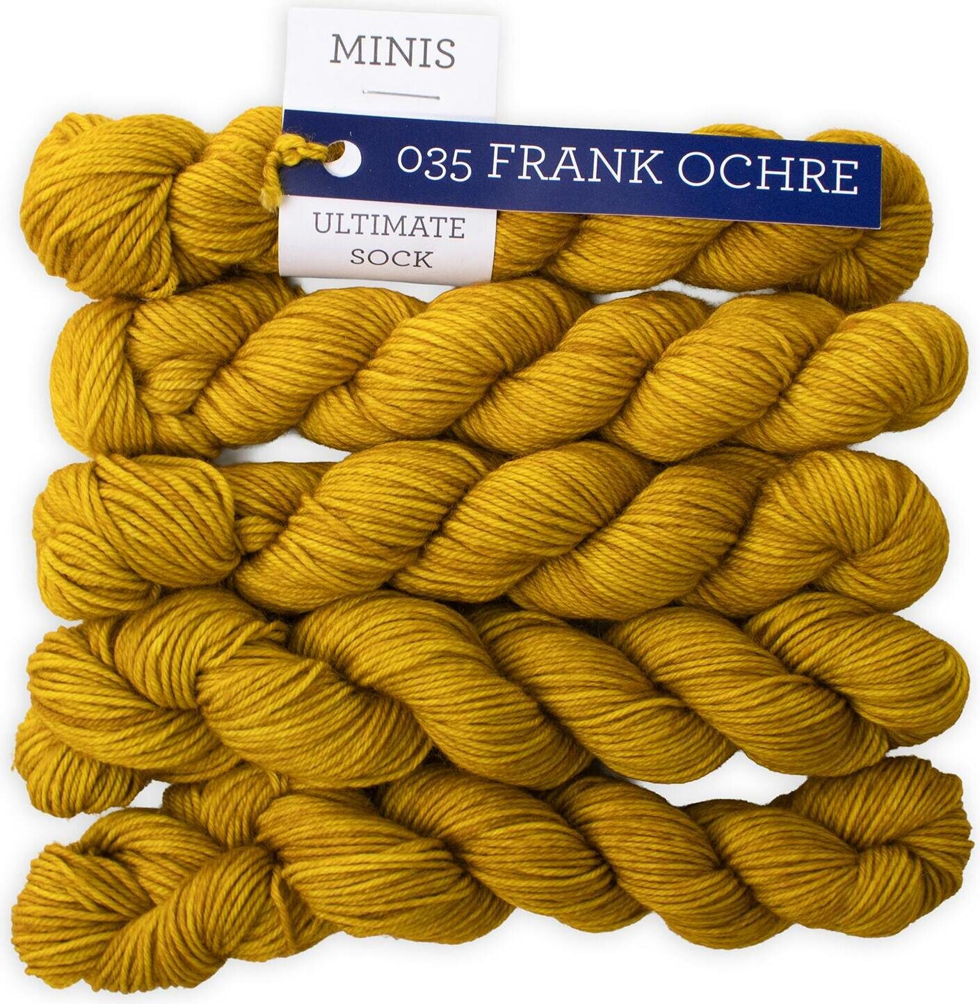 Malabrigo Ultimate Sock Minis Frank Ochre