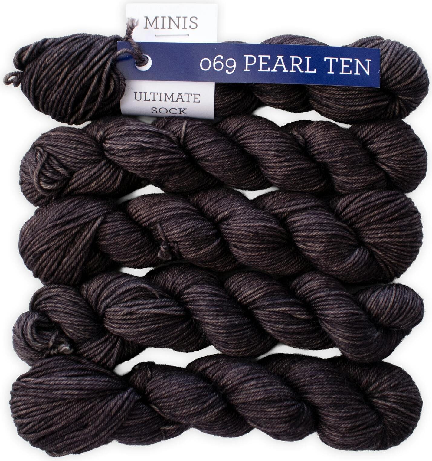 Malabrigo Ultimate Sock Minis Pearl Ten