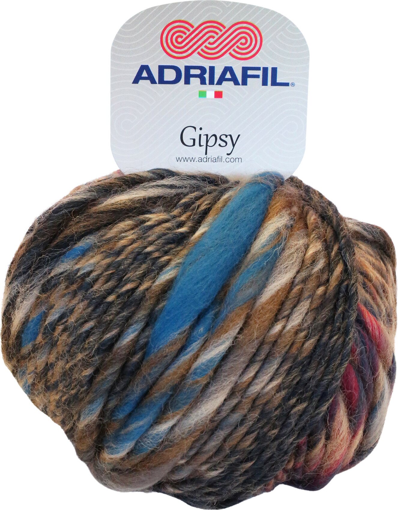 Adriafil Gipsy 28 brown beige mix