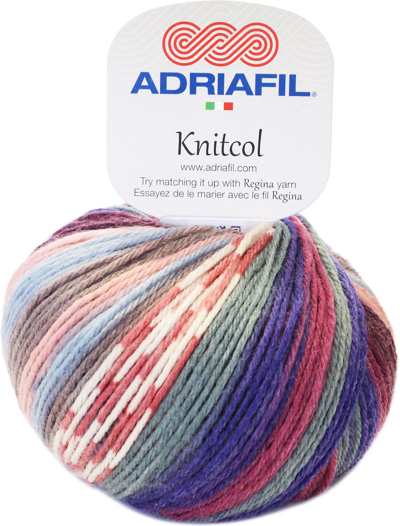 Adriafil Knitcol 95 lilac purple pink fantasy