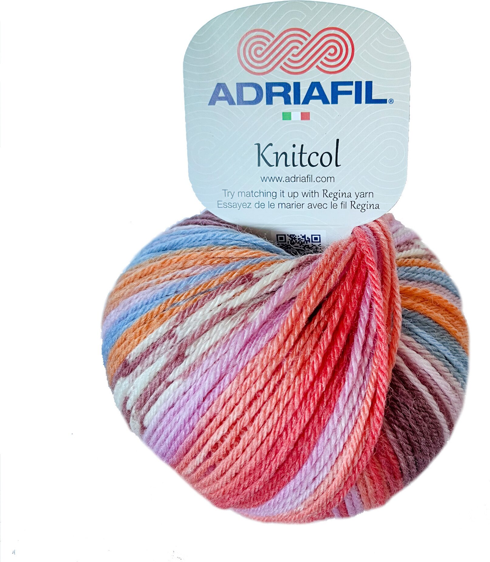 Adriafil Knitcol 96 multi strawberry