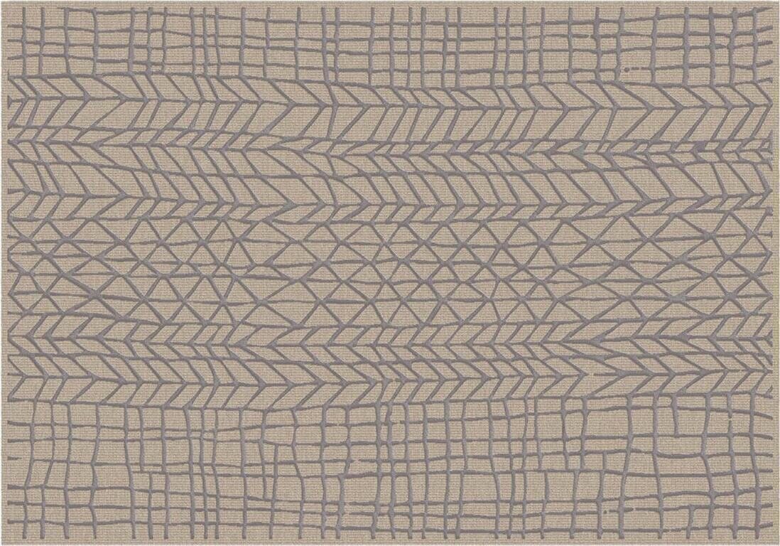 VM Carpet Lastu pyöreä 200cm 4 Hopea